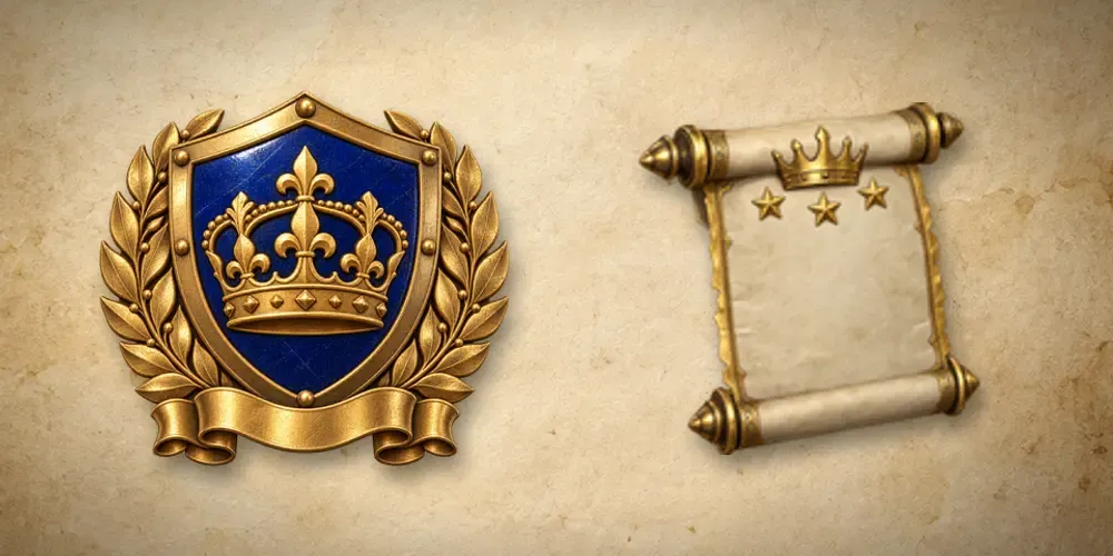 The VIP crest beside a 30-day VIP pass
